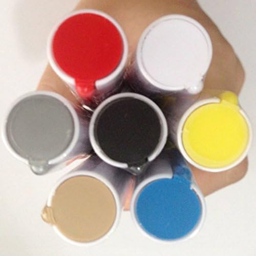 TASSO 7 x Universal Paint Car Tyre Marker Tires Industrial Pen Pens Golden Black White TASSO-10021