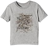Regular Fit Adventures of Old West Niños Unisexo Niño Niña Camiseta Cuello Redondo Gris Manga Corta Tamaño XL Kids Unisex Boys Girls T-Shirt Grey X-Large Size XL