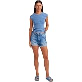 Dilvin Basic Denim Şort Koyu Mavi, 101A71676