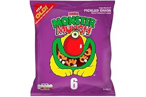 Monster Munch inlagd lök smakcrisp multipack 6 x 22 g
