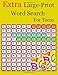 Produktbild Extra Large-Print Word Search For Teens: Easy-to-see Full Page Seek and Circle Word Searches to Challenge Your Brain (Big Font Find a Word for Adults & teens)