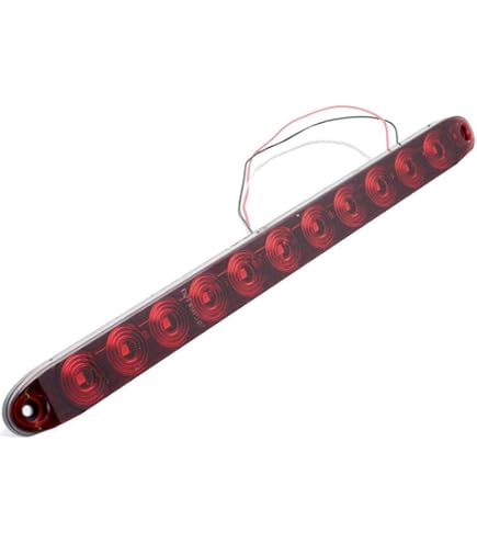 Feux Arrière LED 15 Lumières 12V-24V Rouge Universel - Camion Voiture Moto