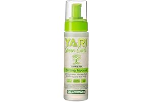 Yari Mousse Metodo Curly - Green Curls Curling - Naturals, Verde, 220 Mililitro