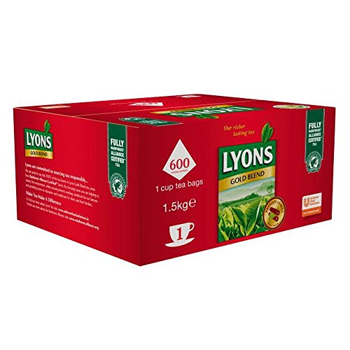 Preisvergleich Produktbild Lyons Gold Blend Pyramid Tea Bags 600s