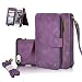Produktbild iPhone 7 plus Hülle iPhone 8 plus Hülle, iPhone 7 plus iPhone 8 plus Wallet Brieftasche iPhone 7 plus iPhone 8 plus Holster Abnehmbare Tasche Premium PU Leder Flip Zipper Tasche Holster Loch Shell Schutz Bag Etui 14 Karte Slot Flip Zipper Tasche Holster Shell Schutz Bag Stand mit Handgelenk Schultergurt Multifunktionsabdeckung für iPhone 7 plus iPhone 8 plus