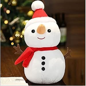 Niku Snowman Soft Toy for Kids Girls Boys | Teddy Bear | Santa Claus Christmas Gift and Decoration