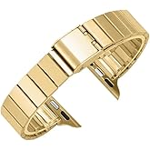 &Ccedil;elik Slim Kordon, Apple Watch Series SE/10/9/8/7/6/8/4/3 ile Uyumlu, Kadınlar i&ccedil;in Retro, 46mm/45mm/44mm, Series 10 42mm/41m