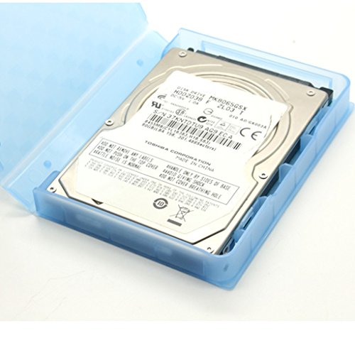 Generic 2.5 „SATA Festplatte HDD SSD Gehäuse Fall Festplattengehäuse, Farben Auswählbar – Grau - 4