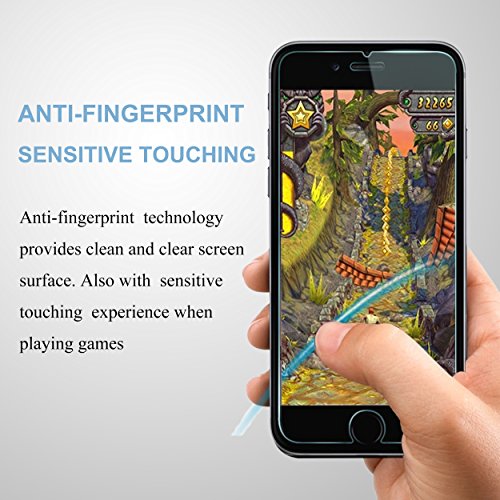 iPhone 8 7 6s 6 Screen Protector,[4.7]by Ailun,Tempered Glass,3D Touch Compatible,2.5D Edge,Anti-Scratch,Case Friendly-Siania Retail Package