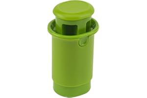 GoodCook Everyday Fruit and Veggie Divider with Stainless Steel Blades, Green 2.50 x 2.25 x 4.30