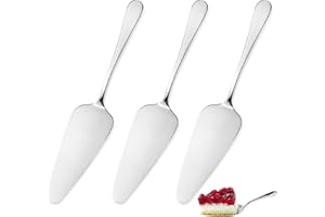 YapitHome 3 Pezzi Paletta Torta Coltello da Torta per Cucine, Ristoranti, Feste,Torte, Pizze, Crostate
