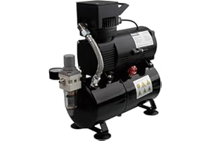 Airgoo luxury airbrush compressor AG-426 with superpower cooling fan and air tank for airbrush spraying