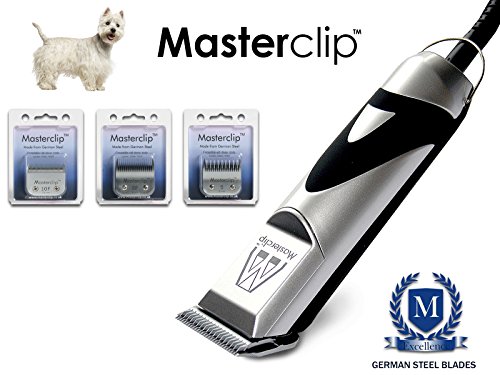 Professional-West-Highland-Terrier-Westie-Dog-Clippers-Set-by-Masterclip-Pet-Grooming-Clipper-Trimmer-Supplies