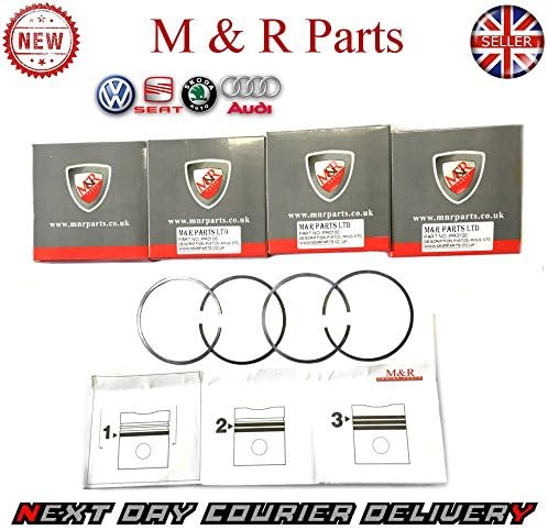 AUDI A4 B7 / B8 2007 - 2012 2.0 TSI TFSI 200 BHP / 147 kW PISTON RINGS SET STD