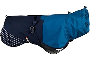 Non-stop dogwear Fjord Raincoat Blue 2963 - Parapioggia, misura 55