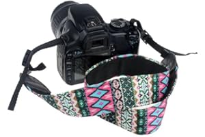 CABLEPELADO Correa de cámara, Correa de Hombro para cámara, cinturón de Seguridad para la cámara, Hebillas de liberación rápida, Apto para Cámaras SLR DSLR DSLR Universal, Vintage