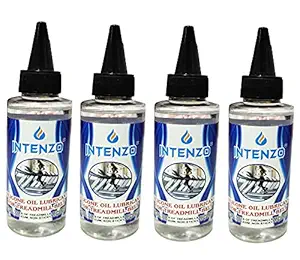 Silicone Oil Lubricant for Treadmill Belt and Gym equipment's Pack of 4 Each in 125 ml