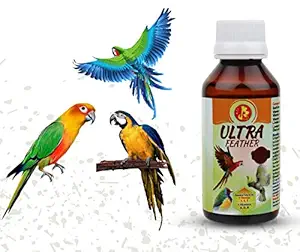 Pet Care International (PCI) Ultra Feather || Provide Healthy Feather for Healthy Bird Wings || Pack of 2 || 30ml x 2