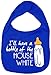 Dirty Fingers, I'll have a bottle of the House White, Boy Girl Feeding Bib, Royal Blue