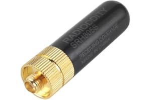 Radioddity SRH805S 1.97 Inch Antenna Ricetrasmittenti VHF/UHF Doppia Banda SMA-F Compatibile con Walkie Talkie UV-5R, GT-3TP, BF-F8HP, GA-2S, GA-5S