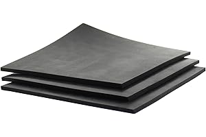 Lifeswonderful - 3pcs Heavy Duty Pads - Cut-to-Size Multi-Purpose Rubber Mats - 150x150 x 4mm Thick