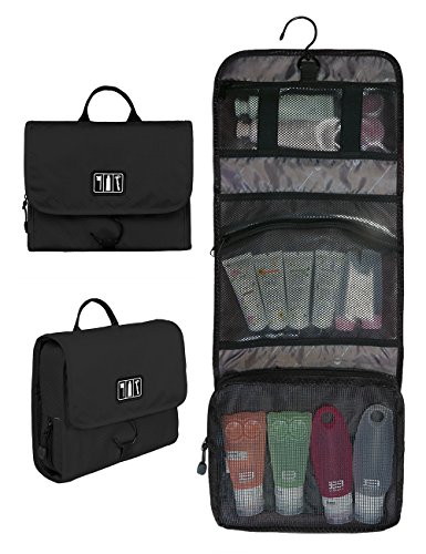 BAGSMART Faltbarer Kulturbeutel zum Aufhängen für Männer & Frauen - 2