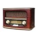 Price comparison product image Retro Radio with wood cabinet FM / LW Radio Kitchen Radio Nostalgia Retro Radio