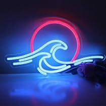 1 pezzo Insegna al neon a forma di nuvola rossa anime, dimensioni