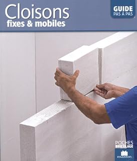 jaquette livre Cloisons fixes et mobiles : Guide pas à pas