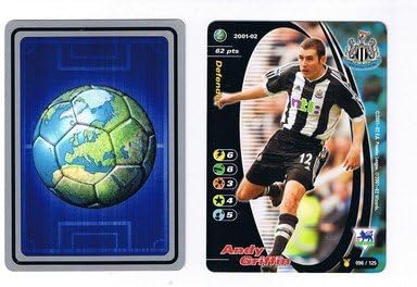 WIZARDS Premier League 2001-02 Newcastle United ANDY GRIFFIN football card