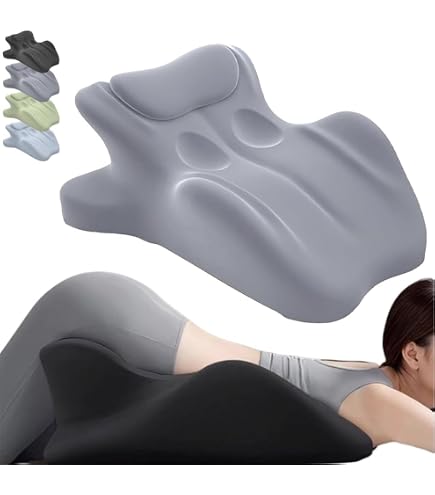 Generisch Angle de soutien ergonomique de 27°, mousse à mémoire de forme haute densité, design imperméable et durable pour se blottir, se détendre et se prélasser, gris beige