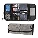 Produktbild PRITEK Tragbare Reisetasche Universaltasche Elektronik-Zubehör Tasche, Reiseorganisator, Kabel,Reisekoffer, Kosmetiktasche (Grau)