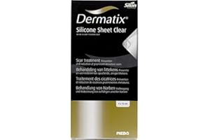 PATTERSON MEDICAL Scar Management Dermatix Silicone Sheet Clear 4x13cm