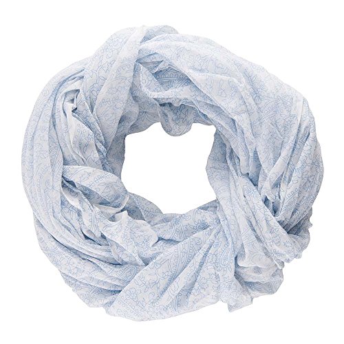 Preisvergleich Produktbild IB Laursen Halstuch hellblau-weiß floral