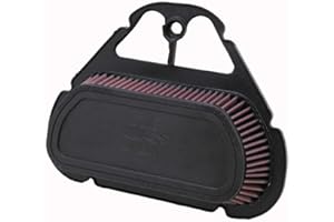 K&N Filtre à air de remplacement compatible avec Yamaha YZF R6 1999-2005 YZF R6S 2006-2009 (YA-6001)
