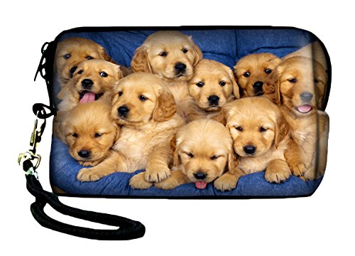 Preisvergleich Produktbild LUXBURG® Universal Kameratasche - Welpenfamilie