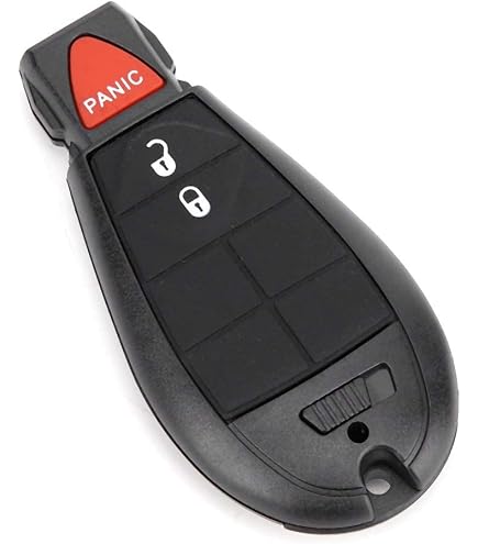 eMagTech CHIAVE TELECOMANDO 5 TASTI CON SCHEDA 433 MHz COMPATIBILE CON CHRYSLER 300 COMPATIBILE JEEP CHEROKEE
