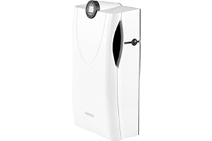 SIEGENIA AEROPAC IE wentylator ścienny, cichy i energooszczędny, zdecentralizowana wentylacja pomieszczeń mieszkalnych o dużej wydajności powietrza 160 m³/h, izolacja akustyczna, inteligentna