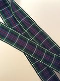 Flaches Tartan-Band, 38 mm x 2 m, erhältlich in 8 Schottenmustern MacKenzie