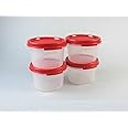 Tupperware Modular Mate Mm Round # 1, Set Of 4(Plastic), Beige