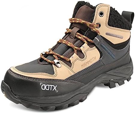 DDTXUnisex-Adults' Steel Toe Safety Shoes and High Cut Winter Warm Safety Boots 6-9.5UK
