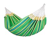 LA SIESTA Kolumbianische Doppel-Hängematte CURRAMBERA kiwi (CUH16-4)