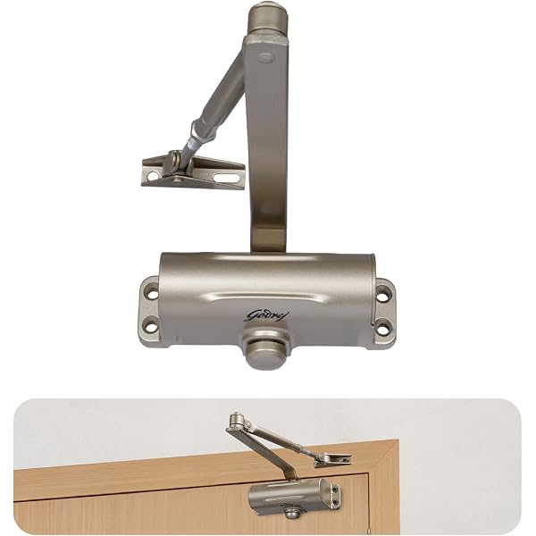 Ozone NSK-680 Steel Rack and Pinion Overhead Door Closer with