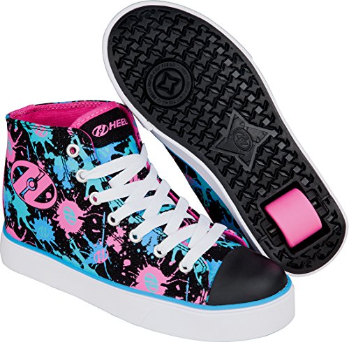 Preisvergleich Produktbild Heelys VELOZ Schuh 2017 black / pink / blue splatter 31