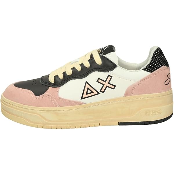 Sun 68 Sneakers Basket love lady Oro
