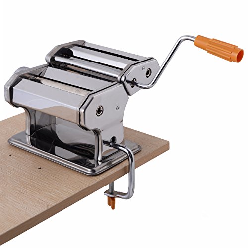 Nudelmaschine Edelstahl Pasta Pastamaker Pastamaschine Spaghetti Nudeln Küche Maschine - 5