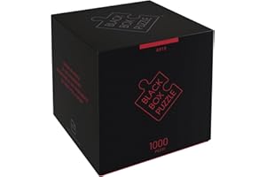 MISU Black Box Puzzle 1000 pezzi, Blackbox Puzzle con motivo a sorpresa senza modello, Impossible Puzzle - difficile, per adulti e bambini dai 14 anni in su, puzzle box arte edizione 2022