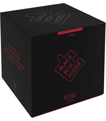 Puzzle Black Box 1000 Pezzi - Motivo A Sorpresa Senza Modello, Sfida Per Adulti, Architettura