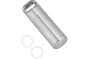 Asixx L9BU7W Small Waterproof Pill Box, Acrylic