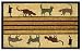 Produktbild Fussmatte Chats Gummi & Kokos 45cm x 75cm